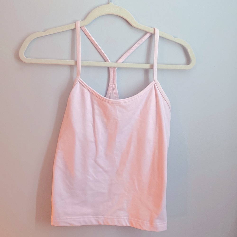 Feather Pink lululemon Power Y Tank